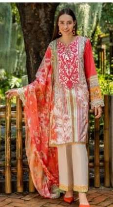 ETHERAL BLOOM LUXURY LAWN EID COLLECTION 2025 BY ROHEENAZ
